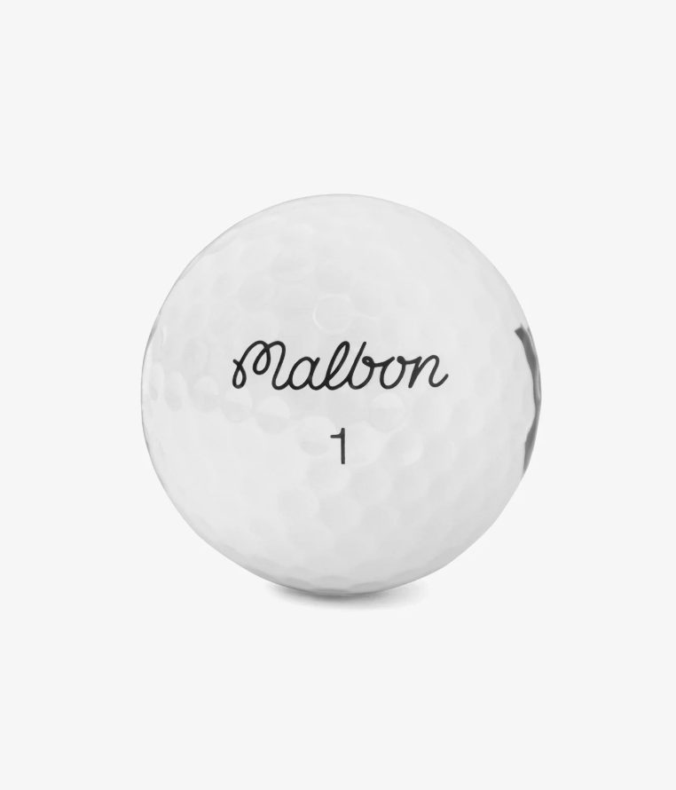 12 MALBON X UNDEFEATED TOUR M GOLF BALL [2024] | Waterman Golf